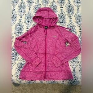 Umbro Women’s Pink Heathered Zip Up Hoodie